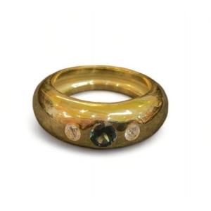 Gold Sapphire Ring