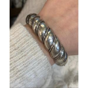 Silver Bangle Bracelet