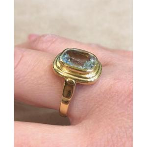 Aquamarine Ring