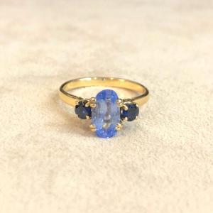 Ring With Sapphires