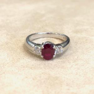 Ruby And Diamond Ring