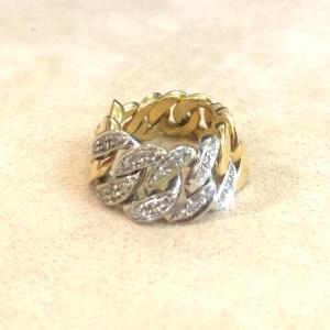 Diamond Chain Band Ring