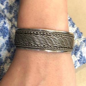 Twisted Bangle Bracelet