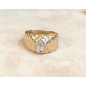 Diamond Bangle Ring