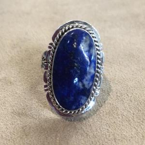 Lapis Lazuli Oval Ring