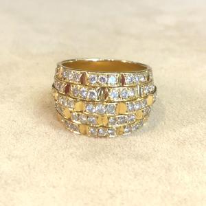 5-line Diamond Ring
