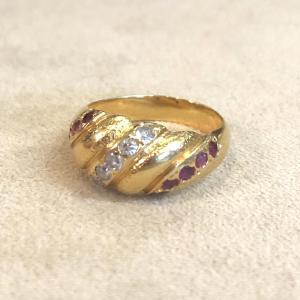 Ruby And Diamond Ring