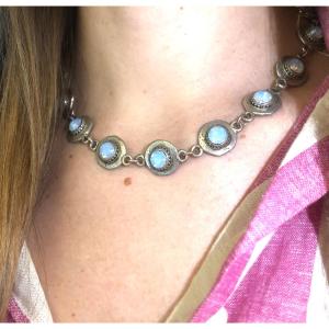 Blue Stone Necklace