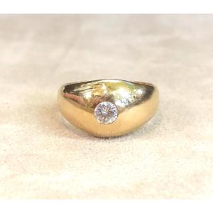 Diamond Bangle Ring