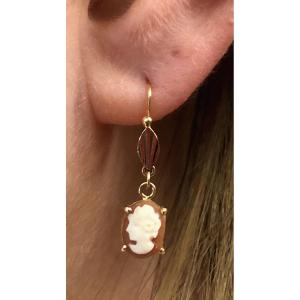 Cameo Earrings