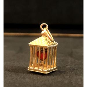 Heart Cage Pendant