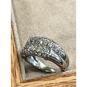 Diamond Headband Ring