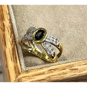 Double Ring Bangle Ring 