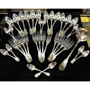 Christofle Chinon Cutlery Set 