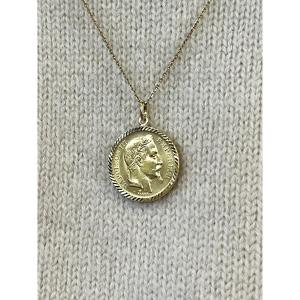 20-franc Napoleon Coin Pendant