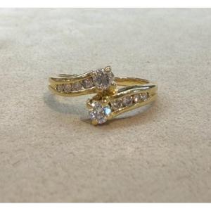 Diamond Toi Et Moi Ring