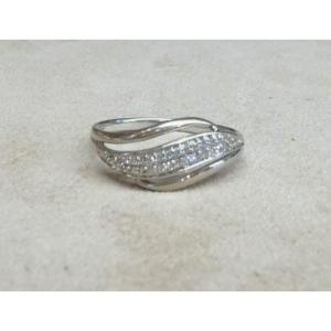 Diamond Wave Ring