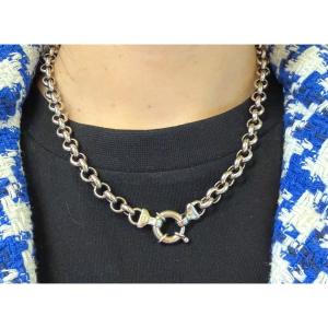 Silver Necklace Links