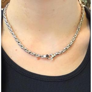 Silver Link Necklace