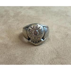 Harley Davidson Silver Ring