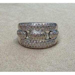 Diamond Bandeau Ring