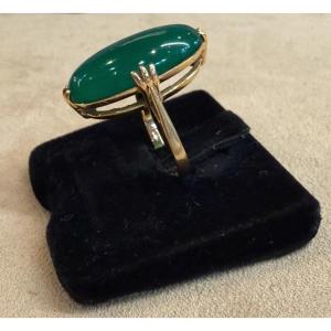 Chrysoprase Ring