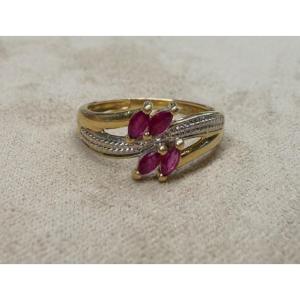 Ruby And Diamond Ring