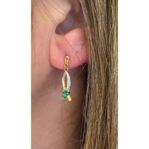 Emerald Earrings