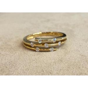 3-line Diamond Ring