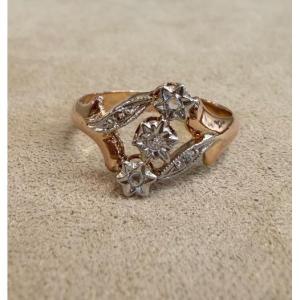 Diamond Roses Ring