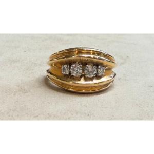 Diamond Tank Ring