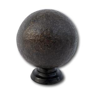 Bezoar Stone With Turned Ebonised Wooden Stand, 18th Century.