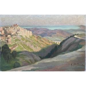 View Of The Village Of Tourrettes-sur-loup - Emmanuel Aubain