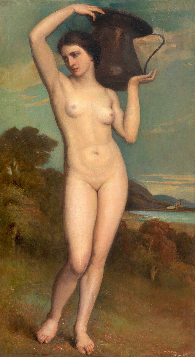 Sigismondo Meyer - Portatrice d'acqua (1924)-photo-2