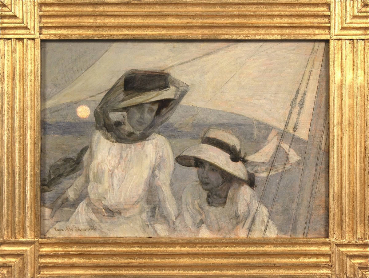 Camillo Innocenti - Luna d'agosto (1910)-photo-2
