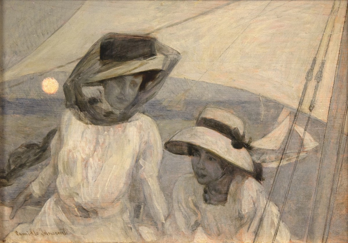 Camillo Innocenti - Luna d'agosto (1910)