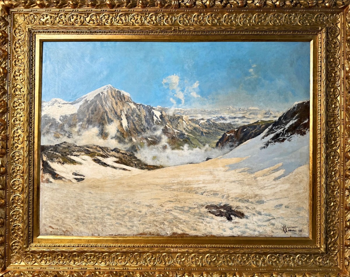 Mario Viani D'Ovrano - Alpes dum niveæ sole nitente nitent 