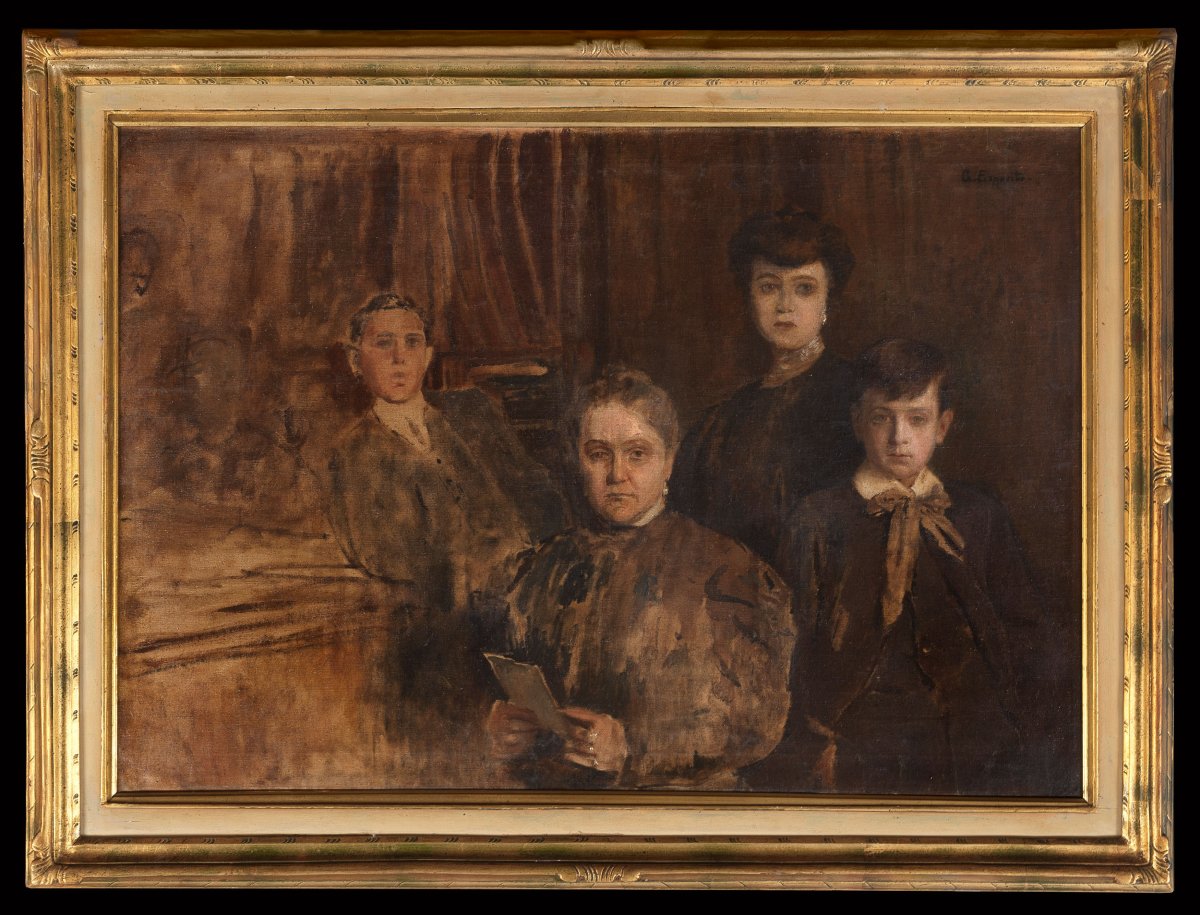 GAETANO ESPOSITO - Ritratto della famiglia della sorella-photo-2