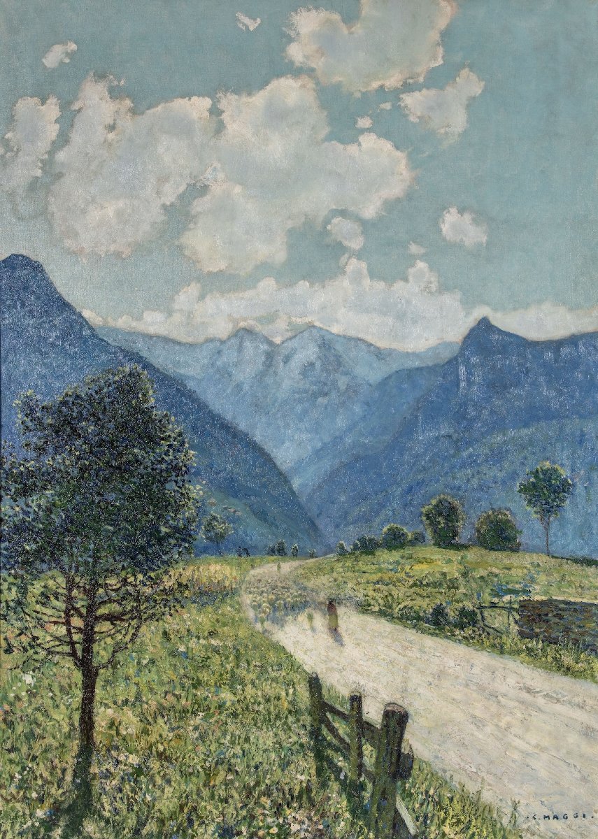CESARE MAGGI - Sulla strada di Torre Pellice
