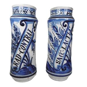 Catalonia Very Large Albarellos Late 18th Early 19th