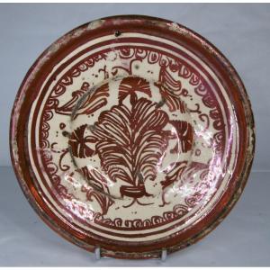 Spain Small Period Dish Late 17th Century