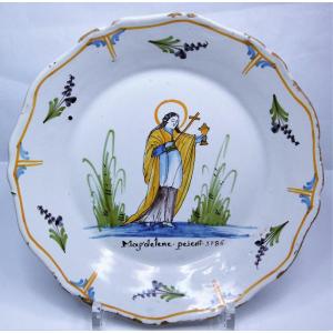 Nevers Eighteenth Century Patronymic Plate