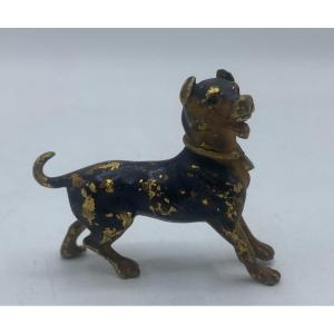 Bronze Dog From Vienna, 19th Century 
