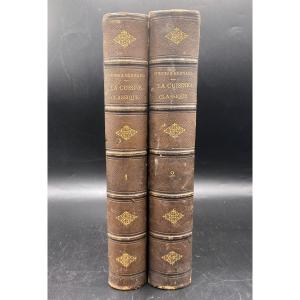 2 Books Classical Cuisine By Dubois And Bernard 