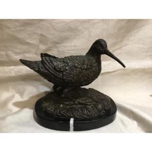 19th Century - Bronze Woodcock