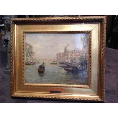 Justin Gabriel - View Of The Grand Canal Of Venice 19th