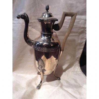 Large Sterling Silver Wagon Empire Time