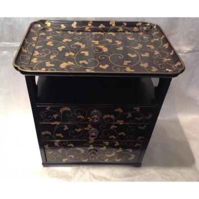 Lacquer Cabinet Japan 19th Meiji