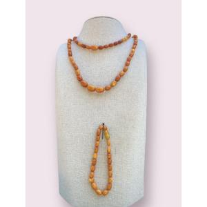 Amber Necklaces And Bracelets 