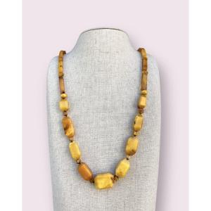 Art Deco Amber Necklace